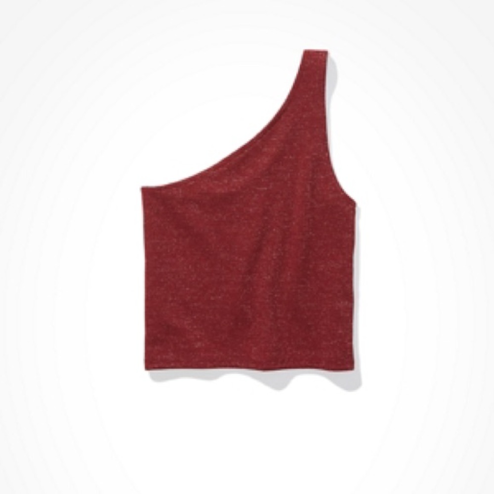 NWT- Red One Shoulder Tank- Size Large